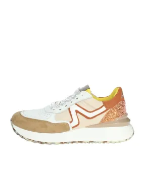 ACCADEMIA 72  SNEAKERS BASSA AC-010 BIANCO/CUOIO
