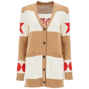Cardigan lungo in lana e cashmere 'Valido'