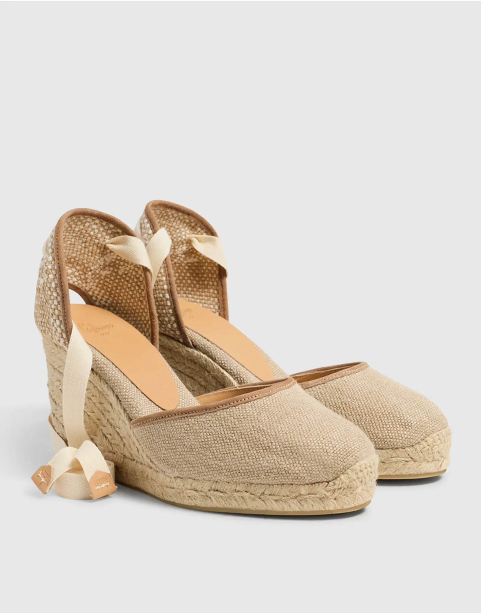 CASTANER Espadrillas con Zeppa Carina Naturali