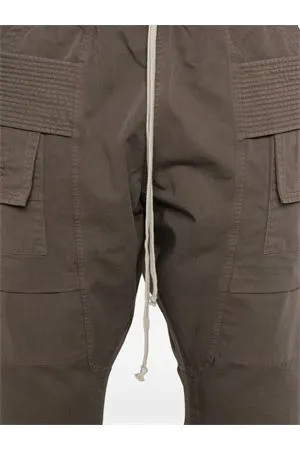 DRKSHDW Abbigliamento,Pantaloni Cargo Creatch in cotone biologico marrone 