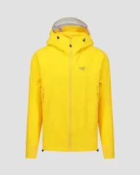 Felpa softshell gialla da uomo Arcteryx Gamma