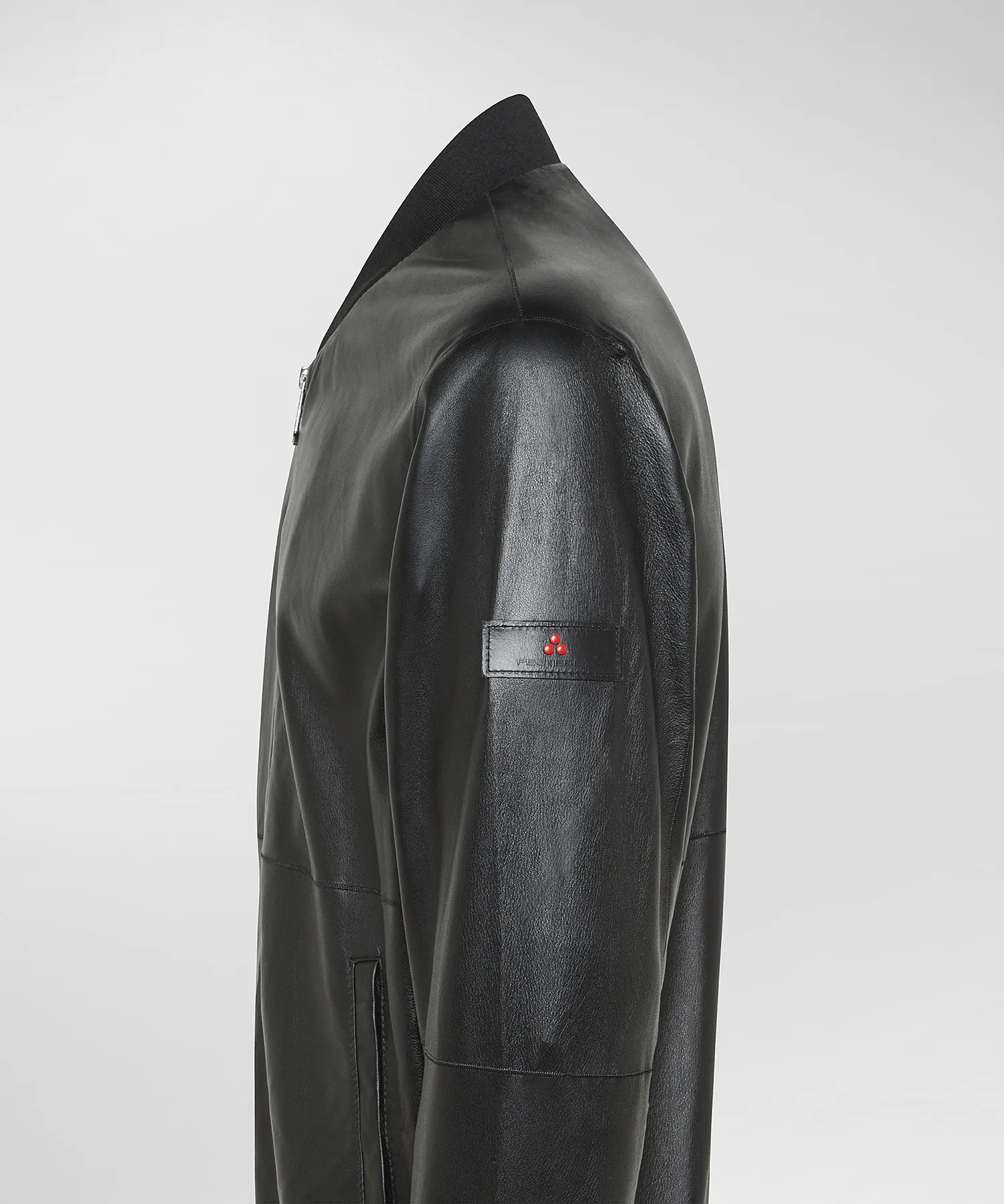 Giacca bomber in pelle