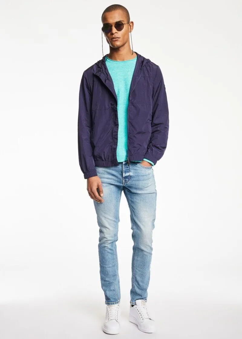 Maglia in lino e cotone