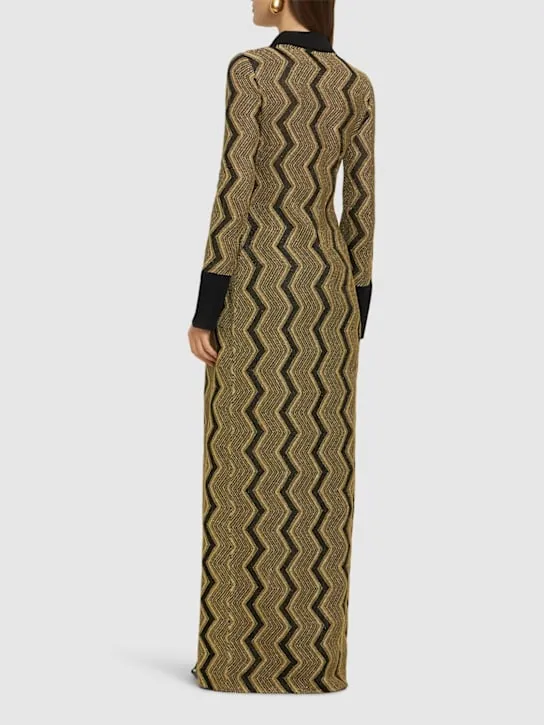 Missoni Cardigan lungo in maglia di lurex 