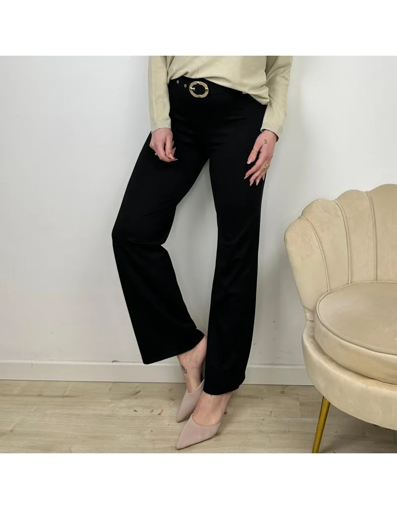 PANTALONI CLASSIQUE NERO