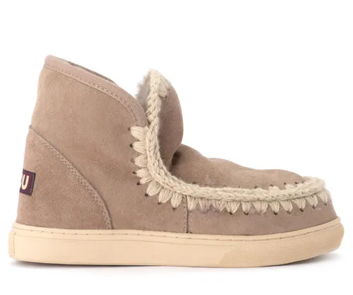 Stivaletto Mou Mini Eskimo Sneaker in montone grigio