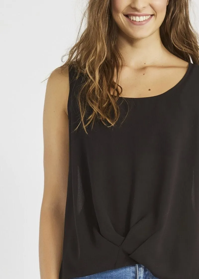Top in georgette