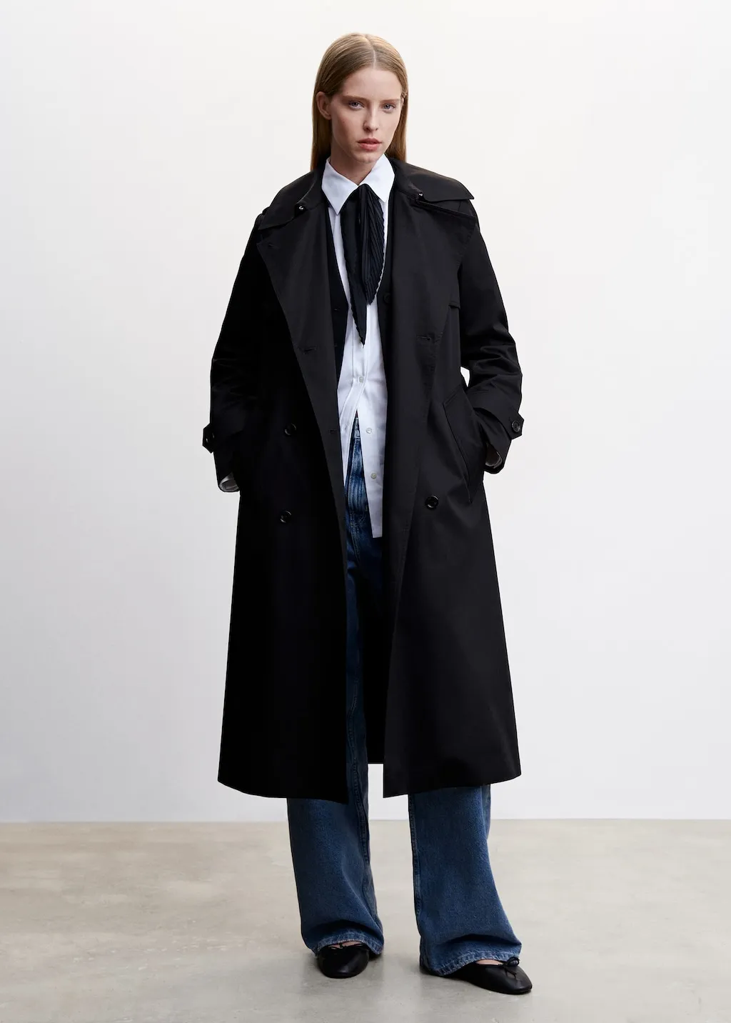Trench classico lungo