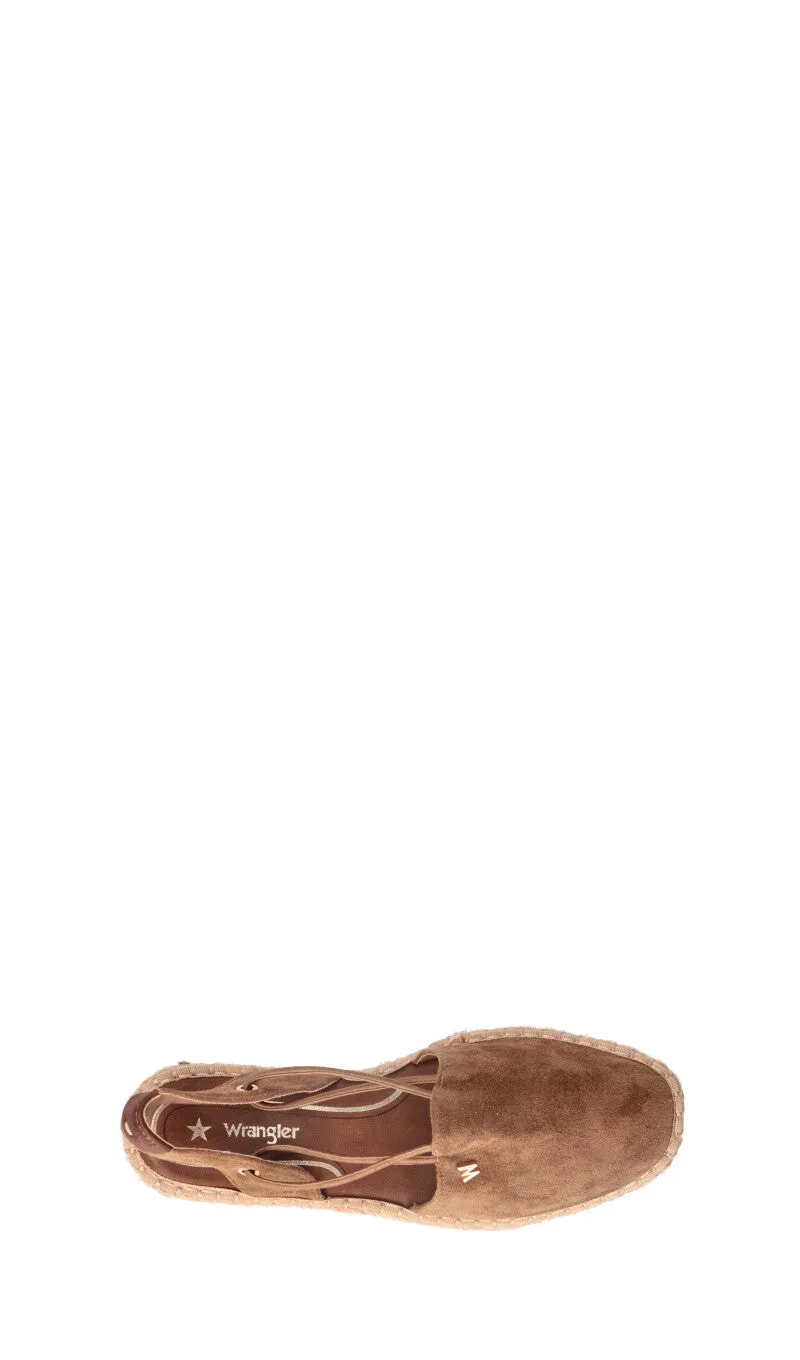 WRANGLER Espadrillas donna marrone